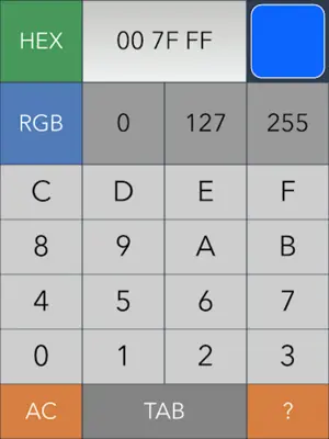 Hex,Dec,Oct,Bin(Dev Calc) android App screenshot 0